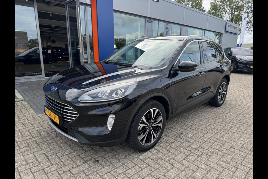 Ford Kuga 2.5 PHEV Titanium 225pk | Winterpack | Trekhaak | Verlengde fabrieksgarantie tot 14-09-2031 (max 160.000km) | Michelin Cross Climate | 1.500kg Trekgewicht
