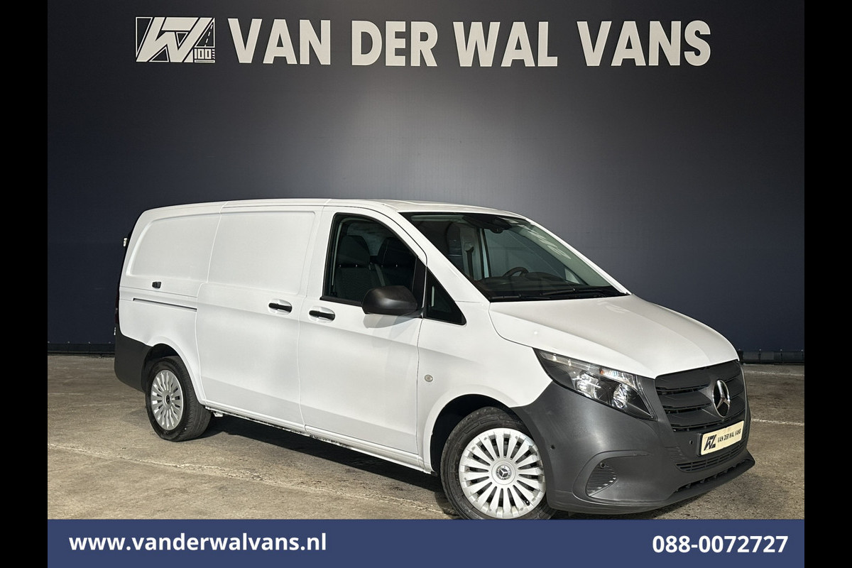 Mercedes-Benz Vito 116 CDI 164pk L2H1 2025 Model Euro6 Airco | Camera | XXL MBUX | Navigatie | Cruisecontrol | Stoelverwarming Parkeersensoren, Bijrijdersbank