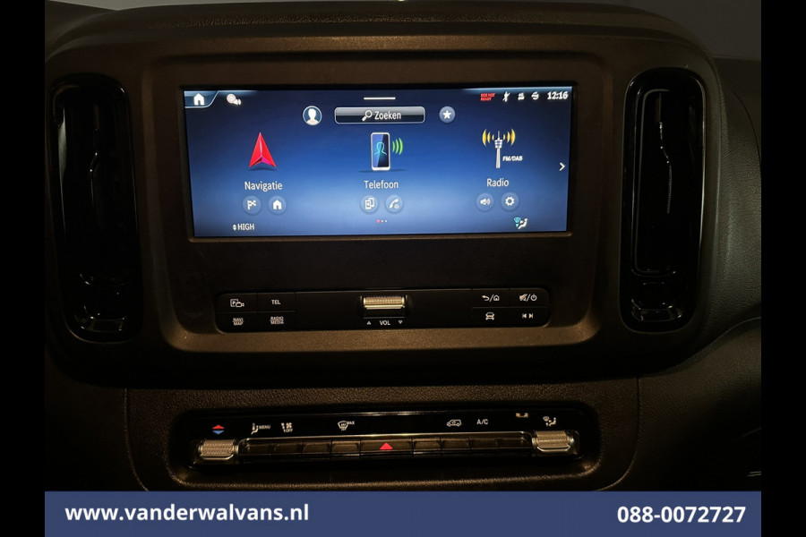Mercedes-Benz Vito 116 CDI 164pk L2H1 2025 Model Euro6 Airco | Camera | XXL MBUX | Navigatie | Cruisecontrol | Stoelverwarming Parkeersensoren, Bijrijdersbank
