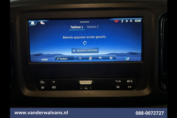 Mercedes-Benz Vito 116 CDI 164pk L2H1 2025 Model Euro6 Airco | Camera | XXL MBUX | Navigatie | Cruisecontrol | Stoelverwarming Parkeersensoren, Bijrijdersbank