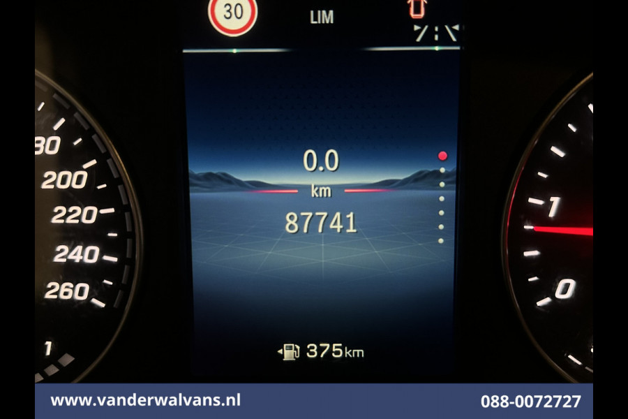 Mercedes-Benz Vito 116 CDI 164pk L2H1 2025 Model Euro6 Airco | Camera | XXL MBUX | Navigatie | Cruisecontrol | Stoelverwarming Parkeersensoren, Bijrijdersbank