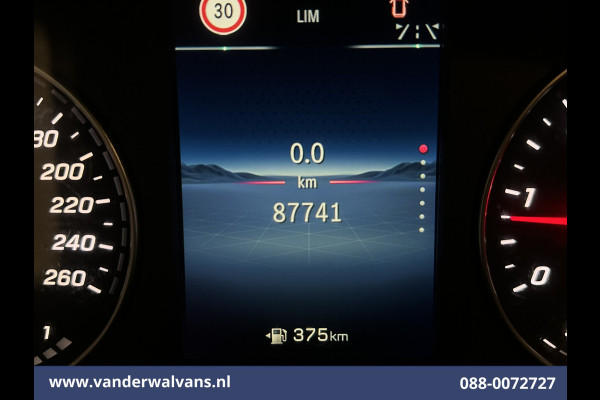 Mercedes-Benz Vito 116 CDI 164pk L2H1 2025 Model Euro6 Airco | Camera | XXL MBUX | Navigatie | Cruisecontrol | Stoelverwarming Parkeersensoren, Bijrijdersbank