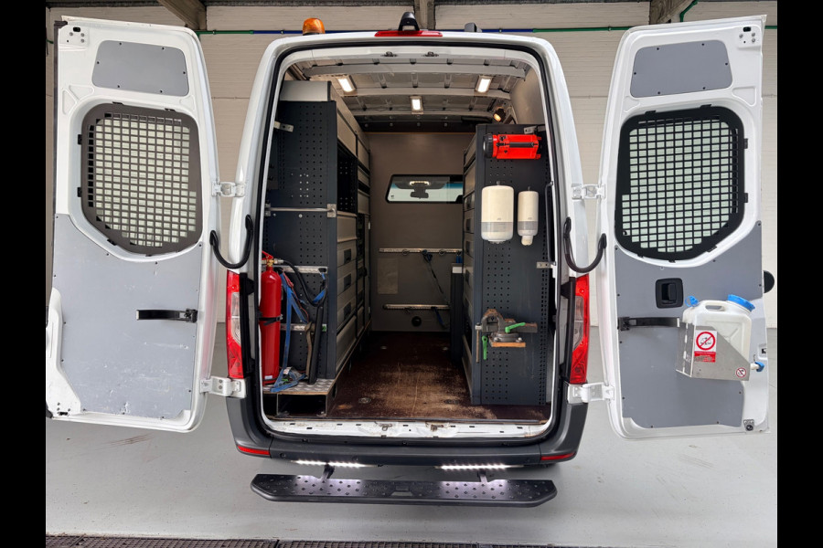 Mercedes-Benz Sprinter Automaat Servicewagen 314 2.2 CDI 140PK L1H2 euro6 BOTT, Victron V230, Standkachel RIJKLAARPRIJS