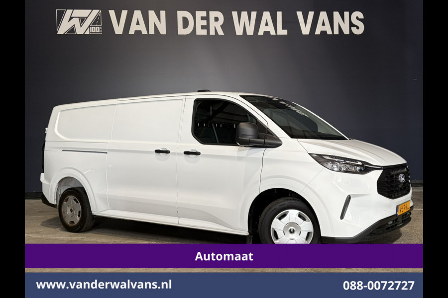 Ford Transit Custom 2.0 TDCI 170pk Automaat L2H1 Euro6 Airco | Camera | LED | Apple Carplay | Cruisecontrol | Stoelverwarming Android Auto, Verwarmde voorruit, Parkeersensoren, Bijrijdersbank