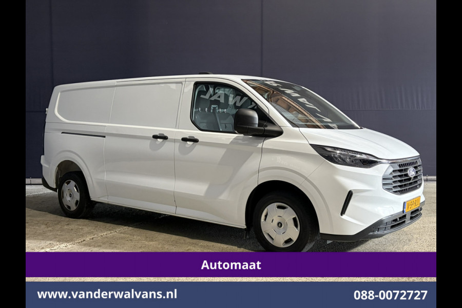 Ford Transit Custom 2.0 TDCI 170pk Automaat L2H1 Euro6 Airco | Camera | LED | Apple Carplay | Cruisecontrol | Stoelverwarming Android Auto, Verwarmde voorruit, Parkeersensoren, Bijrijdersbank