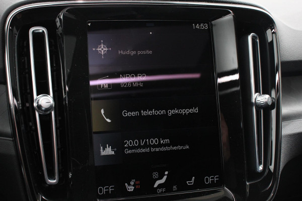 Volvo XC40 1.5 T5 Plug-in hybrid Ultimate Dark Electrische Glazen Panorama dak Navigatie Dab Led Adaptieve Cruise Control Camera Parkeer sensoren Lichtmetalen velgen