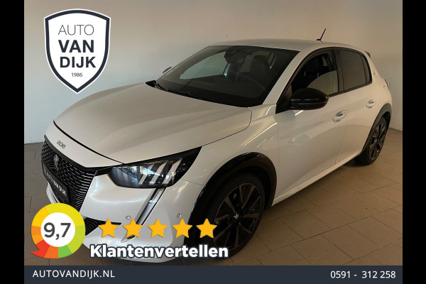 Peugeot 208 1.2 PureTech GT Pack 130PK AUTOMAAT PARELMOER WIT ALCANTARA AIRCO CLIMA NAVI CRUISE STOELVERW APPLE CARPLAY NIEUWSTAAT