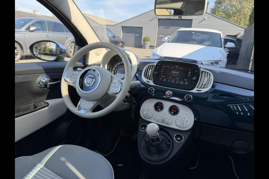 Fiat 500 1.2 Lounge | Panoramadak | Navigatie | Parkeersensoren | DAB | Lichtmetalen Velgen |