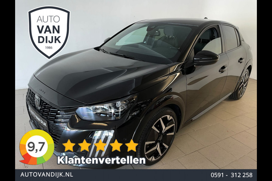 Peugeot 208 1.2 Hybrid 145 e-DCS6 GT AUTOMAAT AIRCO NAVI CRUISE CAMERA BLUETOOTH CENT VERG VELGEN PRIVACYGLAS NETTE AUTO