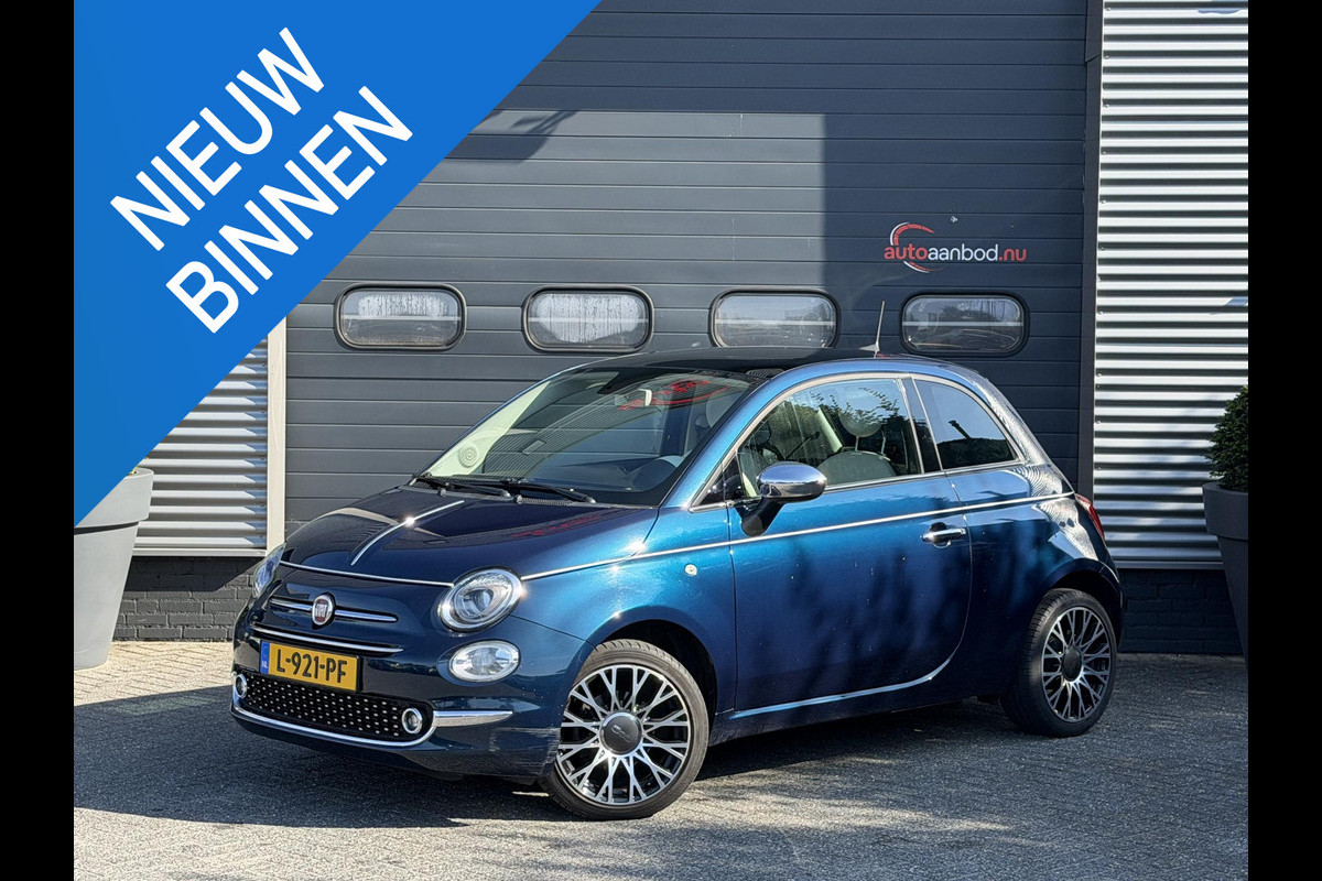 Fiat 500 1.2 Lounge | Panoramadak | Navigatie | Parkeersensoren | DAB | Lichtmetalen Velgen |