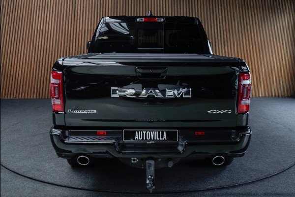 Dodge Ram 1500 5.7 V8 4x4 Crew Cab Laramie Panodak Harman K. Leer Navi Alpine Stoelventilatie Camera Stoelverwarming voor en achter LPG onderbouw LED Elektr. verstelb. pedalen Trekhaak Elektr. in en uitklapbare sidesteps Luchtvering BTW autto
