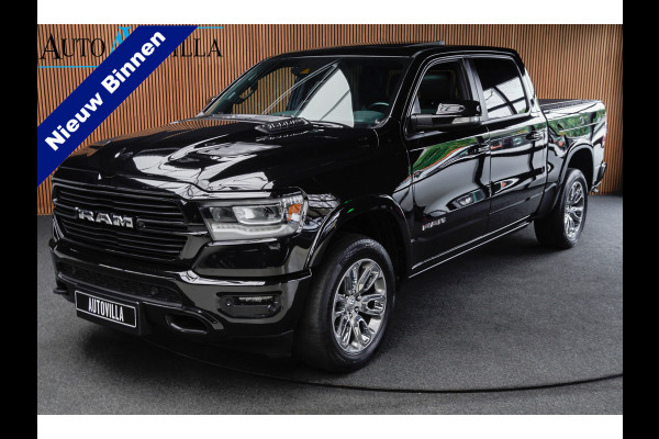Dodge Ram 1500 5.7 V8 4x4 Crew Cab Laramie Panodak Harman K. Leer Navi Alpine Stoelventilatie Camera Stoelverwarming voor en achter LPG onderbouw LED Elektr. verstelb. pedalen Trekhaak Elektr. in en uitklapbare sidesteps Luchtvering BTW autto