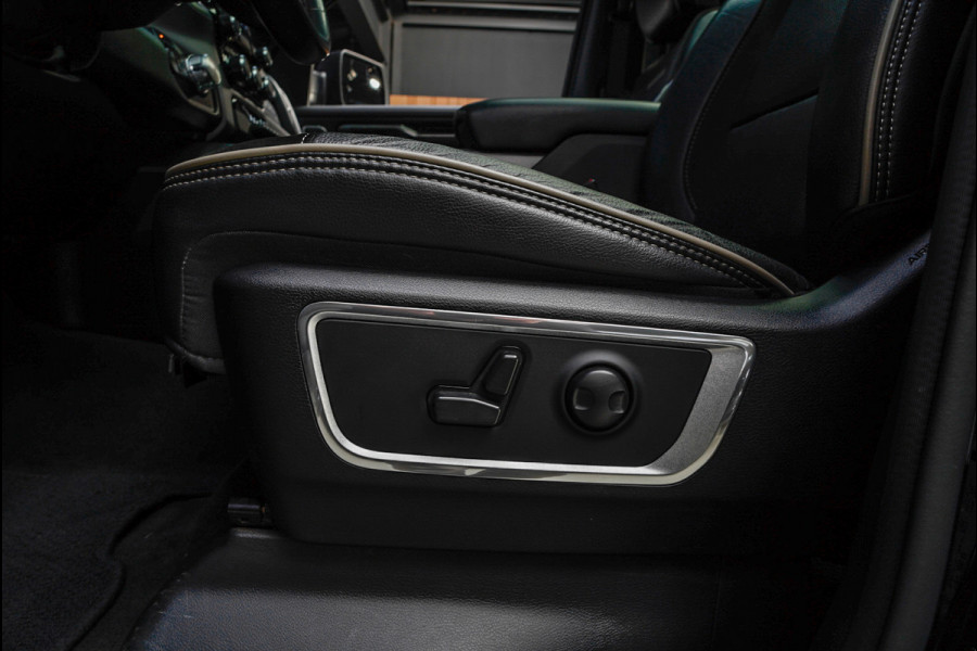 Dodge Ram 1500 5.7 V8 4x4 Crew Cab Laramie Panodak Harman K. Leer Navi Alpine Stoelventilatie Camera Stoelverwarming voor en achter LPG onderbouw LED Elektr. verstelb. pedalen Trekhaak Elektr. in en uitklapbare sidesteps Luchtvering BTW autto