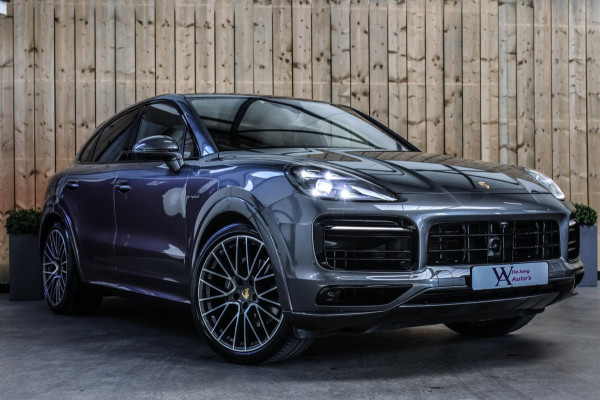 Porsche Cayenne Coupé 3.0 E-Hybrid *Pano*Sport Design*Sportuitlaat*Soft-Close*Sportstoelen*