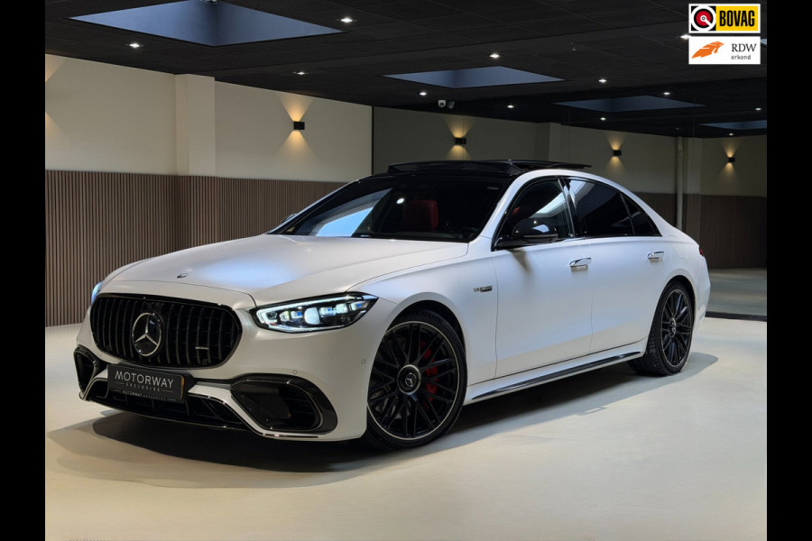 Mercedes-Benz S-Klasse AMG 63 S E Performance|Pano|HUD|Keyless|360|4D Burmester|Massage|Matrix|Chauffeurspakket|Carbon