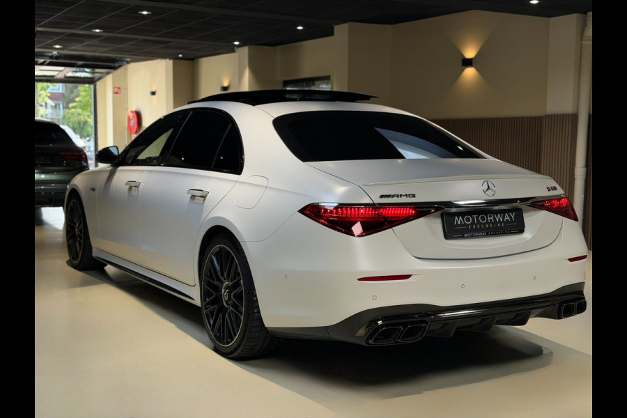 Mercedes-Benz S-Klasse AMG 63 S E Performance|Pano|HUD|Keyless|360|4D Burmester|Massage|Matrix|Chauffeurspakket|Carbon