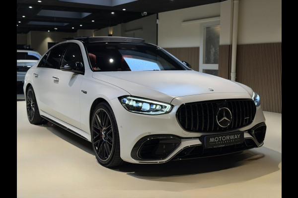 Mercedes-Benz S-Klasse AMG 63 S E Performance|Pano|HUD|Keyless|360|4D Burmester|Massage|Matrix|Chauffeurspakket|Carbon