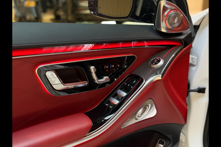 Mercedes-Benz S-Klasse AMG 63 S E Performance|Pano|HUD|Keyless|360|4D Burmester|Massage|Matrix|Chauffeurspakket|Carbon