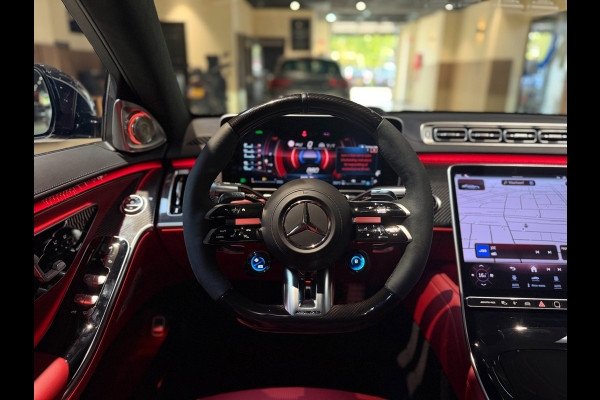 Mercedes-Benz S-Klasse AMG 63 S E Performance|Pano|HUD|Keyless|360|4D Burmester|Massage|Matrix|Chauffeurspakket|Carbon