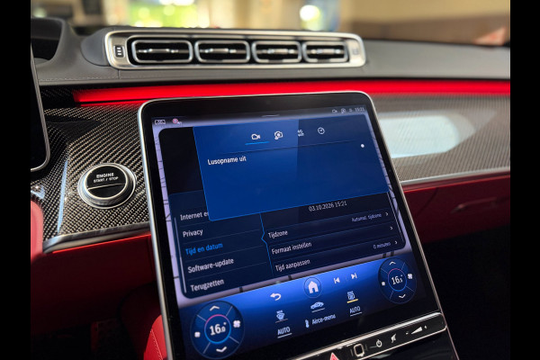 Mercedes-Benz S-Klasse AMG 63 S E Performance|Pano|HUD|Keyless|360|4D Burmester|Massage|Matrix|Chauffeurspakket|Carbon