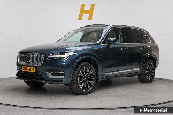 Volvo XC90 2.0 T8 Recharge AWD Ultimate Bright | SoH 99% | Panoramadak | Harman-Kardon | Leder | Memory | Blind-Spot