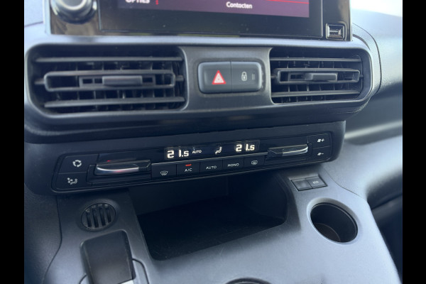 Peugeot Partner 1.5 BlueHDI Premium MAD Luchtvering op achteras | Maxxfan in laadruimte | Laadruimte bekleed met isolatie | PDC & camera A | 1e Eigenaar | NAP