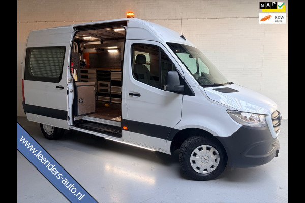 Mercedes-Benz Sprinter Automaat Servicewagen 314 2.2 CDI 140PK L2H2 euro6 BOTT, Victron V230, Standkachel Trekhaak RIJKLAARPRIJS