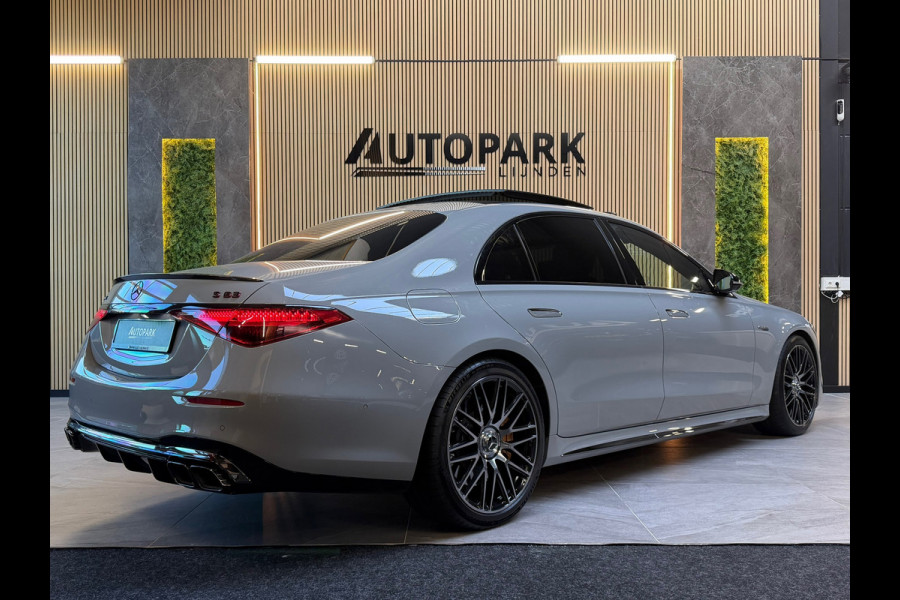 Mercedes-Benz S-Klasse AMG 63 S E Performance Edition 1 PANO|KERAMISCH|MASSAGE|HuD|CARBON|SOFTCLOSE|CHAUFFEURSPAKKET|PPF|BOMVOL!
