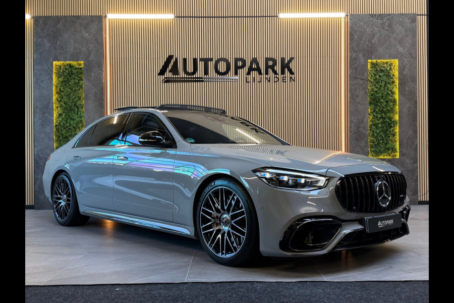 Mercedes-Benz S-Klasse AMG 63 S E Performance Edition 1 PANO|KERAMISCH|MASSAGE|HuD|CARBON|SOFTCLOSE|CHAUFFEURSPAKKET|PPF|BOMVOL!