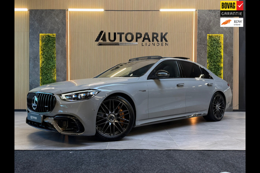 Mercedes-Benz S-Klasse AMG 63 S E Performance Edition 1 PANO|KERAMISCH|MASSAGE|HuD|CARBON|SOFTCLOSE|CHAUFFEURSPAKKET|PPF|BOMVOL!