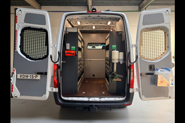 Mercedes-Benz Sprinter Automaat Servicewagen 314 2.2 CDI 140PK L1H2 euro6 BOTT, Victron V230, Standkachel, Trekhaak, RIJKLAARPRIJS