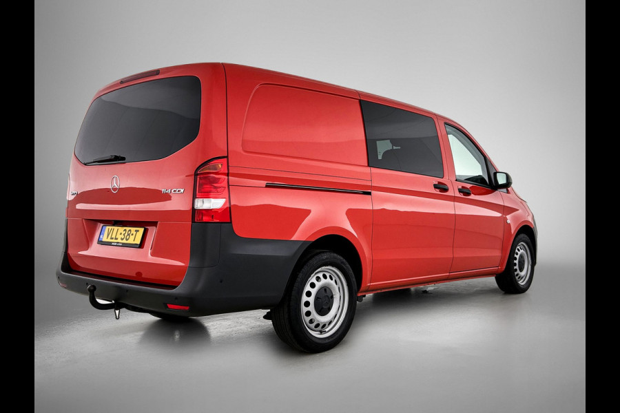 Mercedes-Benz Vito 114 CDI 136PK Automaat Euro 6 / 2x Schuifdeur / Airco / Pdc+Camera / Cruise-ctr. / Trekhaak / Apk nieuw