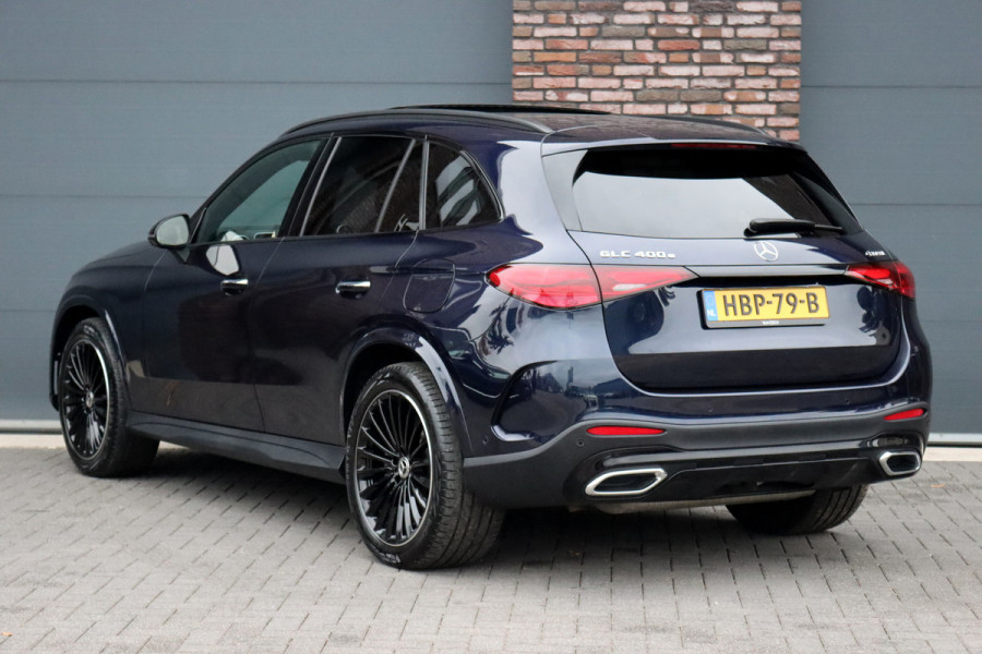 Mercedes-Benz GLC 400e 4MATIC AMG Line | Airmatic | Achterasbesturing | Distronic+ | Memory | Trekhaak | Digital Light | Surround Camera | Verwarmd Stuurwiel | Nightpakket |