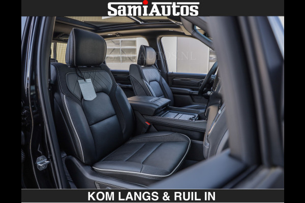 Dodge Ram Limited 540 PK | €84950,- excl De Meest Luxe en Volle Pick-Up in zijn Klasse | Massage + Full Option | Comfortabele Dubbele Cabine met Royale 5 Zitplaatsen | BPM vrij | Nu Leverbaar uit Voorraad | Voorraad Nr 2334 - 5409 | De specialist in Amerikaanse pick‑ups in Nederland en Europa.