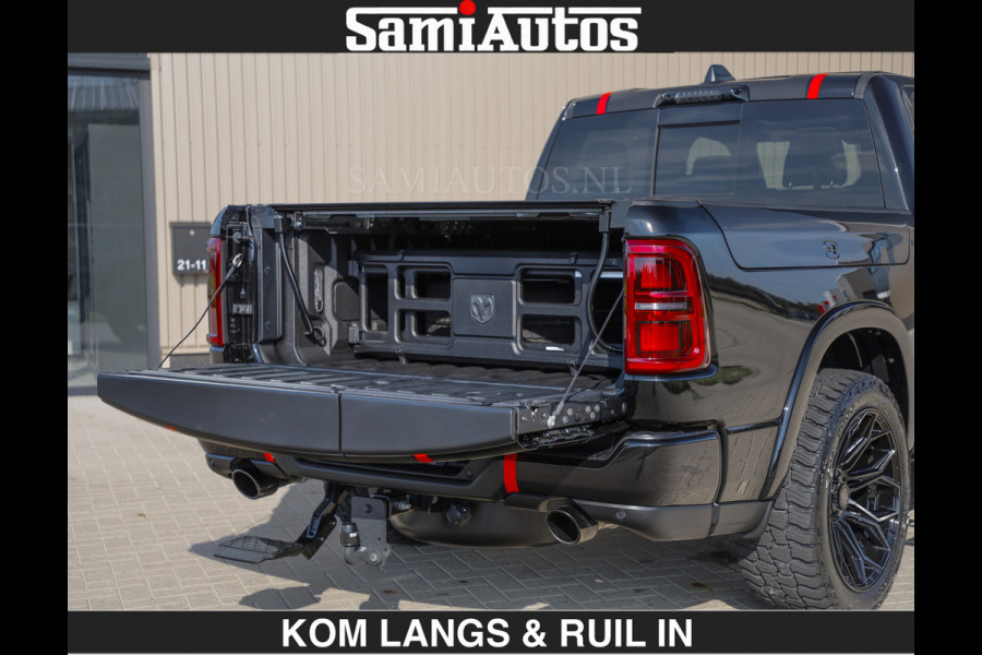 Dodge Ram Limited 540 PK | €84950,- excl De Meest Luxe en Volle Pick-Up in zijn Klasse | Massage + Full Option | Comfortabele Dubbele Cabine met Royale 5 Zitplaatsen | BPM vrij | Nu Leverbaar uit Voorraad | Voorraad Nr 2334 - 5409 | De specialist in Amerikaanse pick‑ups in Nederland en Europa.
