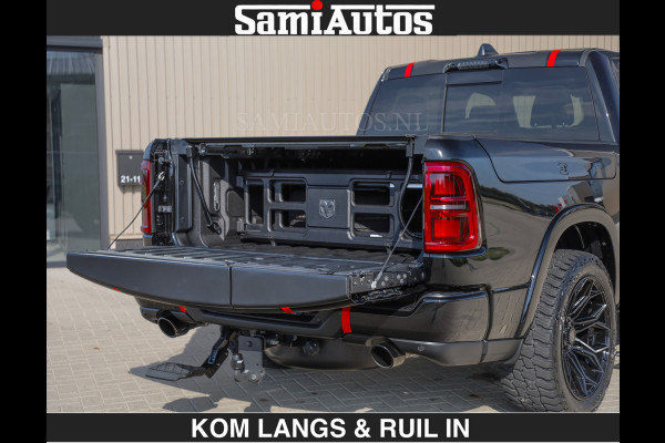 Dodge Ram Limited 540 PK | €84950,- excl De Meest Luxe en Volle Pick-Up in zijn Klasse | Massage + Full Option | Comfortabele Dubbele Cabine met Royale 5 Zitplaatsen | BPM vrij | Nu Leverbaar uit Voorraad | Voorraad Nr 2334 - 5409 | De specialist in Amerikaanse pick‑ups in Nederland en Europa.