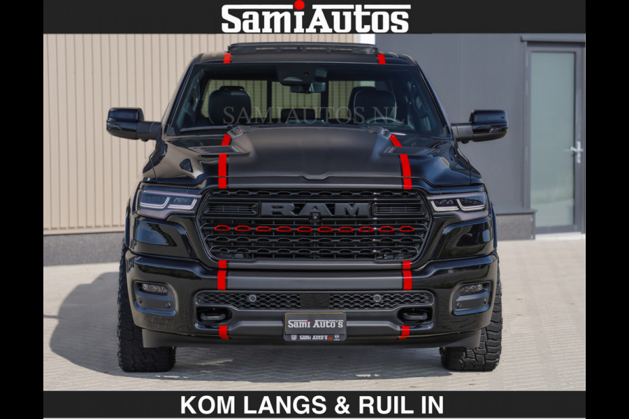 Dodge Ram Limited 540 PK | €84950,- excl De Meest Luxe en Volle Pick-Up in zijn Klasse | Massage + Full Option | Comfortabele Dubbele Cabine met Royale 5 Zitplaatsen | BPM vrij | Nu Leverbaar uit Voorraad | Voorraad Nr 2334 - 5409 | De specialist in Amerikaanse pick‑ups in Nederland en Europa.