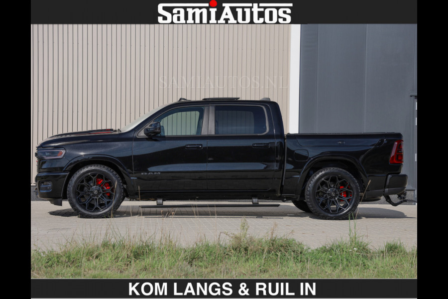 Dodge Ram Limited 540 PK | €84950,- excl De Meest Luxe en Volle Pick-Up in zijn Klasse | Massage + Full Option | Comfortabele Dubbele Cabine met Royale 5 Zitplaatsen | BPM vrij | Nu Leverbaar uit Voorraad | Voorraad Nr 2334 - 5409 | De specialist in Amerikaanse pick‑ups in Nederland en Europa.