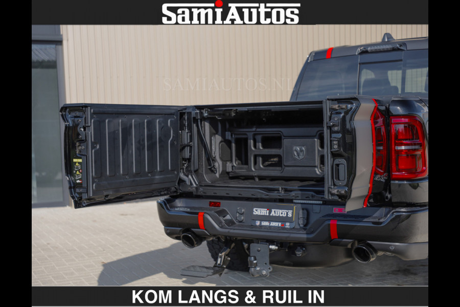 Dodge Ram Limited 540 PK | €84950,- excl De Meest Luxe en Volle Pick-Up in zijn Klasse | Massage + Full Option | Comfortabele Dubbele Cabine met Royale 5 Zitplaatsen | BPM vrij | Nu Leverbaar uit Voorraad | Voorraad Nr 2334 - 5409 | De specialist in Amerikaanse pick‑ups in Nederland en Europa.
