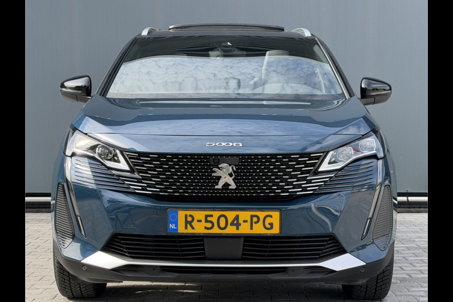 Peugeot 5008 BWJ 10-2022 | 1.2T 131PK GT | PANO DAK | EL KOFFERKLEP | CLIMA | NAVI | CARPLAY |  PDC | PRIVACY GLASS | LED |