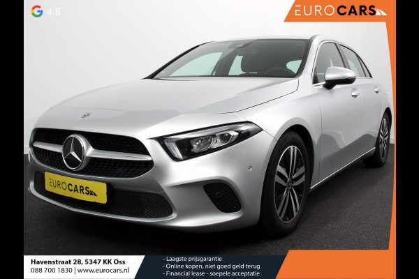 Mercedes-Benz A-Klasse 180 Progressive 7-DCT Navigatie Climate Control Virtual Cockpit Stoelverwarming 17" Lichtmetalen velgen Parkeer sensoren Cruise Control