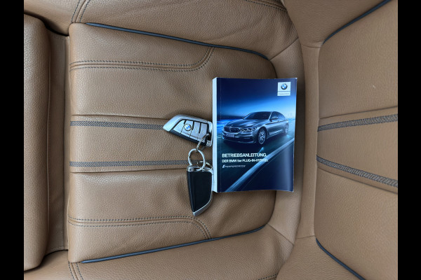 BMW 5 Serie 530e iPerformance High Executive (Plug-in) {SoH-98%} Aut. *HEAD-UP | LEATHER | XENON | ADAPTIVE-CRUISE | TOP-VIEW | HEATED-COMFORTSEATS | PRIVACY-GLASS | AMBIENT-LIGHT | ECC | PDC | 18''ALU*