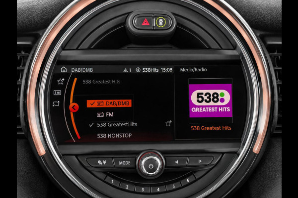 MINI Electric Charged 33 kWh Panoramadak Harman Kardon Camera Leder Navigatie Professional Cruise Control Head Up Display Bluetooth SOH 97%