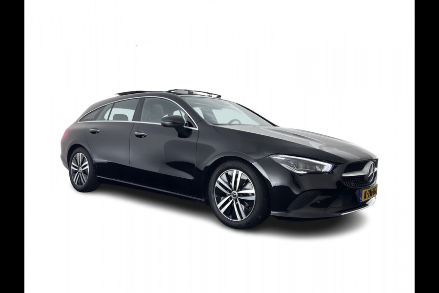 Mercedes-Benz CLA-Klasse Shooting Brake 180 Business Solution Luxury (INCL.BTW) Aut. *PANO | LEATHER | MULTIBEAM-LED | MEMORY-PACK | WIDESCREEN-COCKPIT | AMBIENT-LIGHT | HEATED-COMFORTSEATS | CAMERA | NAVI-FULLMAP | DAB+ | PRIVACY-GLASS | ECC | PDC | CRUISE |