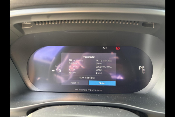 Volvo C40 Recharge Ultimate 69 kWh SOH 95% | MEM. SEAT | HARMAN KARDON | PANO | ELEK. STOEL | STOEL + STUURVERWARMING | 360 CAMERA | RIJKLAAR + 12 MND BOVAG GARANTIE |