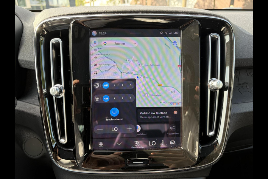 Volvo C40 Recharge Ultimate 69 kWh SOH 95% | MEM. SEAT | HARMAN KARDON | PANO | ELEK. STOEL | STOEL + STUURVERWARMING | 360 CAMERA | RIJKLAAR + 12 MND BOVAG GARANTIE |