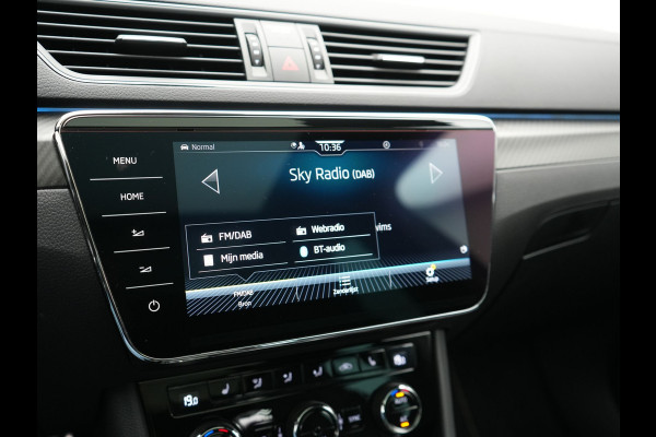 Škoda Superb Combi 1.4 TSI iV Sportline Business PHEV 218pk Dealer O.H. | SOH 91,2% | | Panodak | Adaptive Cruise | Camera | Canton Audio | Alcantara Sportstoelen Memory & Verwarmd | Sfeerverlichting | Keyless | BLIS | Stuur Verwarmd | Apple Carplay | Crystal LED | Navigatie | Plug In Hybrid |