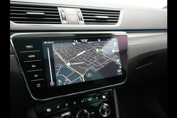 Škoda Superb Combi 1.4 TSI iV Sportline Business PHEV 218pk Dealer O.H. | SOH 91,2% | | Panodak | Adaptive Cruise | Camera | Canton Audio | Alcantara Sportstoelen Memory & Verwarmd | Sfeerverlichting | Keyless | BLIS | Stuur Verwarmd | Apple Carplay | Crystal LED | Navigatie | Plug In Hybrid |