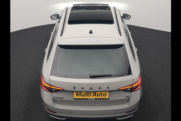 Škoda Superb Combi 1.4 TSI iV Sportline Business PHEV 218pk Dealer O.H. | SOH 91,2% | | Panodak | Adaptive Cruise | Camera | Canton Audio | Alcantara Sportstoelen Memory & Verwarmd | Sfeerverlichting | Keyless | BLIS | Stuur Verwarmd | Apple Carplay | Crystal LED | Navigatie | Plug In Hybrid |