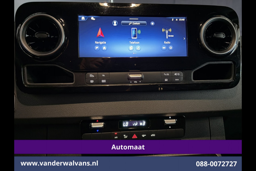 Mercedes-Benz Sprinter 317 CDI 170pk 9G-Tronic Automaat L2H2 Euro6 Airco | Camera | Navigatie | LED | Cruisecontrol | Stoelverwarming Chauffeursstoel, Parkeersensoren, Bijrijdersbank